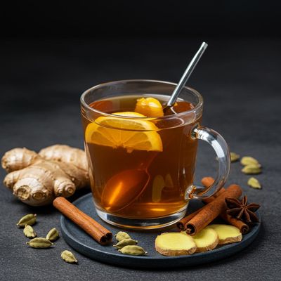 Ginger Cardamom Tea